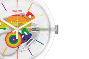 Swatch Alla Parata Plastic Transparent | DPTNIS-319