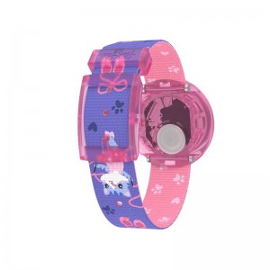 Swatch Ballerichat Bio-sourced plastic Lila | LDEMVT-508