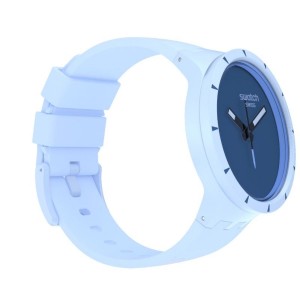 Swatch Big Bold Bioceramic Arctic Aluminium Blau | BXWINR-941