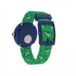 Swatch Bikyway Bio-sourced plastic Blau | UGMKEC-598