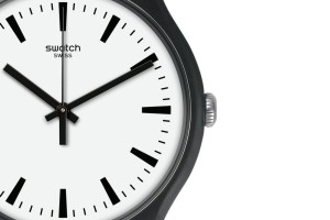 Swatch Blackback Pay Plastic Schwarz | TSHZYE-512