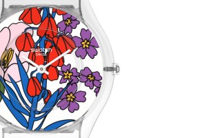 Swatch Botanical Paradise Plastic Weiß | GWRZBU-064