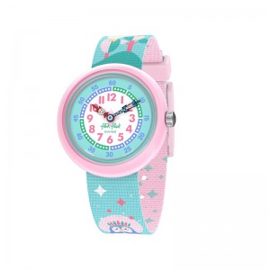 Swatch Brrrave Pinguins Bio-sourced plastic Grün | YSPRUL-689