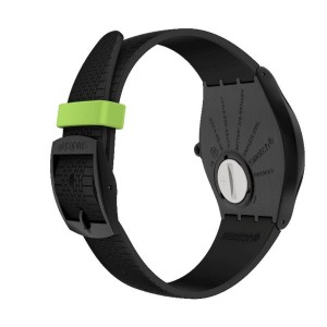 Swatch Brushed St. Steel Schwarz | BQZCWJ-627