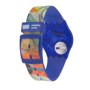 Swatch Carousel By Robert Delaunay Plastic Blau | NCSJDH-150