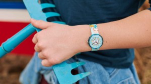 Swatch Carrot Party Bio-sourced plastic Blau | PHLUQF-698