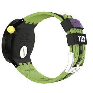 Swatch Cell X Swatch Aluminium Grün | QPMJVR-304