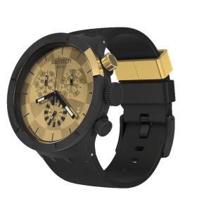 Swatch Checkpoint Golden Standard Aluminium Schwarz | NABRXJ-182