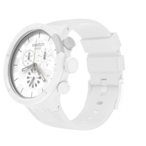 Swatch Chequered Aluminium Weiß | VNRJTY-496