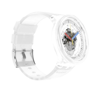 Swatch Clearly Bold Aluminium Transparent | NKHGAZ-465