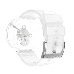 Swatch Clearly Bold Aluminium Transparent | BEFNWX-654