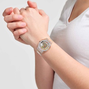 Swatch Clearly Skin Plastic Transparent | TPMCYN-127