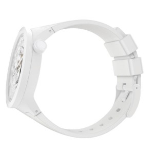 Swatch C-white Aluminium Weiß | NUVKDL-923