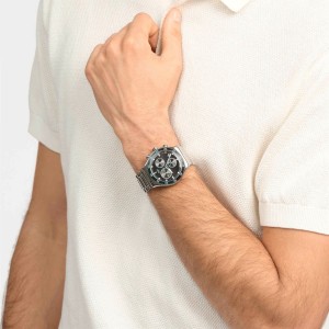 Swatch Dark Irony St. Steel Grau | LDPXCG-503
