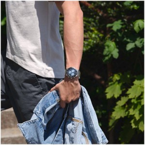 Swatch Dark Irony St. Steel Grau | NFCGKH-640