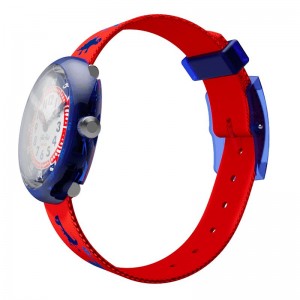 Swatch Dinosauritos Bio-sourced plastic Rot | UVMEHI-823