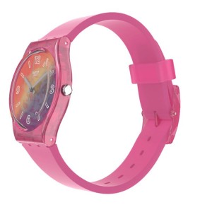 Swatch Disco Fever Plastic Rosa | UXVSZN-106