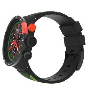 Swatch Escapejungle Aluminium Grün | EKGFUX-613