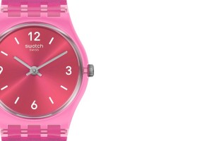 Swatch Fairy Cherry Plastic Rosa | WXRDKZ-731