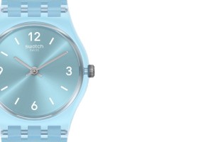 Swatch Fairy Frosty Plastic Blau | IDBUOV-925