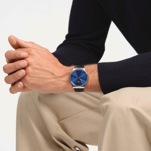 Swatch Formal 42 St. Steel Schwarz | CBQXPS-156