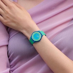 Swatch Hara 01 Bio-sourced material Grün | YGDRHA-786