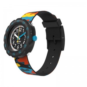 Swatch Hide N Vibe Bio-sourced plastic Schwarz | XOBQRE-821