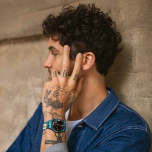 Swatch Ishtar By Jean-michel Basquiat Plastic Schwarz | BDQPVF-649