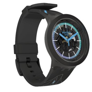 Swatch Laax Pay Aluminium Schwarz | ZCUEXL-983