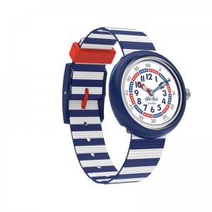 Swatch Little Boots Bio-sourced plastic Blau | RZELNH-493