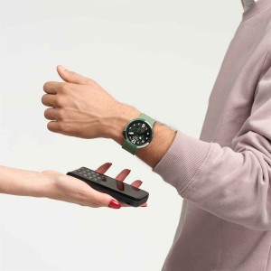 Swatch Look Right Thru Pay Aluminium Grün | CHLWTX-712