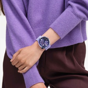 Swatch Look Right Thru Violet Aluminium Lila | GZHSWO-745