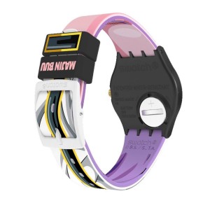 Swatch Majin Buu X Swatch Plastic Rosa | ONMSDH-063