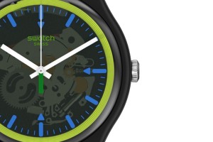 Swatch Manawapay Bio-sourced material Schwarz | EGSUHZ-928
