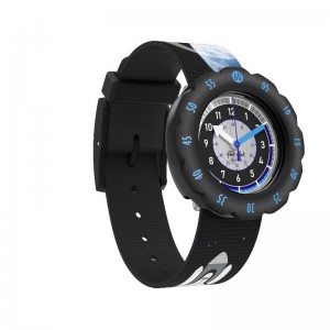 Swatch Moon And Back Bio-sourced plastic Schwarz | SVYQKB-192