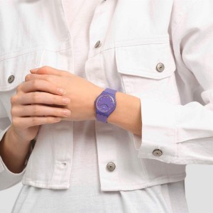 Swatch Perfect Plum Plastic Lila | TIPGCE-130