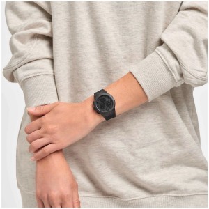Swatch Piege Plastic Schwarz | GLMJUB-974