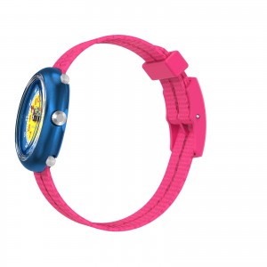 Swatch Retro Pink Bio-sourced plastic Rosa | RUKSYI-842
