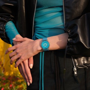 Swatch Sari Madras 02 Bio-sourced material Blau | IPSYZN-019