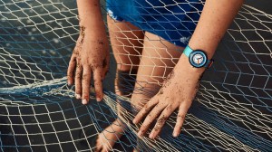 Swatch Sea La Vie Bio-sourced plastic Blau | NMAVXL-350