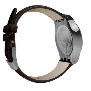 Swatch Sistem Fly St. Steel Braun | PWGBEC-341