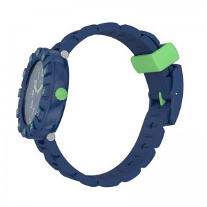 Swatch Solo Dark Blue Bio-sourced plastic Blau | SDRGIP-468
