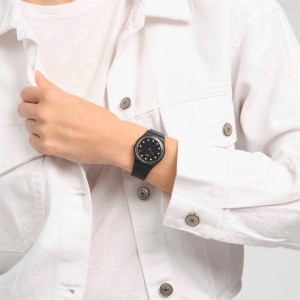 Swatch Sparkle Night Plastic Schwarz | ROEYZU-129