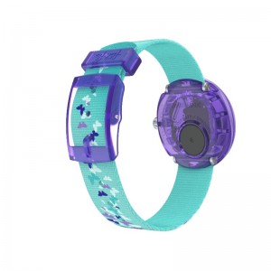 Swatch Sparkling Butterfly Bio-sourced plastic Grün | SQORLN-154