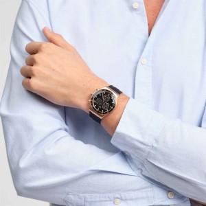 Swatch Stain Sheen St. Steel Schwarz | NXZSCM-840