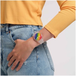 Swatch Stripe Fierce Plastic Transparent | SDMBLK-571