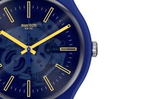Swatch Sunbrush Sky Bio-sourced material Blau | ASFDOH-302