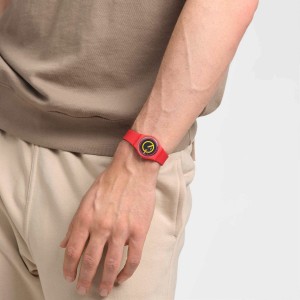 Swatch Swatch Concentric Plastic Rot | YTNRHQ-786