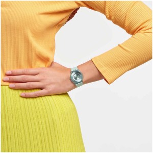 Swatch Sweet Mint Plastic Grün | JGRQFM-178
