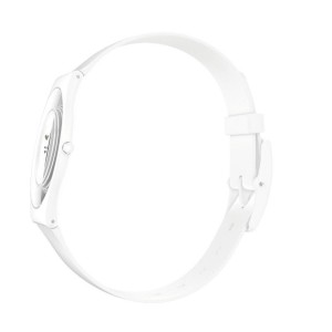 Swatch Tick Different Blanca Plastic Weiß | IAWSDY-698